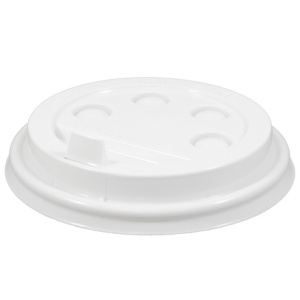 Крышка для стакана (d-89 мм) с закрывающимся питейником БЕЛАЯ СтиролПласт (1001000 шт.)