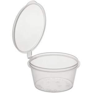 Соусник 80 мл с крышкой СТАНДАРТ vzlp (80960 шт.) 1259П 1