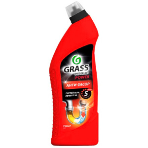 Средство от засоров 0,75 л "Digger-GEL" "GRASS" (1/12 шт.) 125181