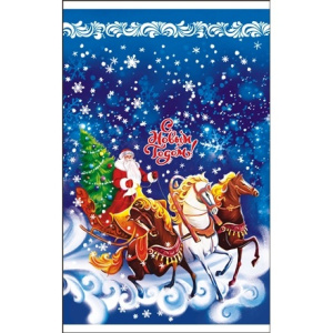 Пакет подарочный 25х40 Поземка (1002000 шт.) Интерпак