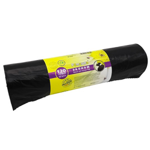 Мешок дмусора ПВД 120 л (50 шт.) рулон черный ЭКОНОМ (18 шт.) ВР-0069 Мешок дмусора ПВД 120 л (50 шт.) рулон черный ЭКОНОМ (18 шт.) ВР-0069