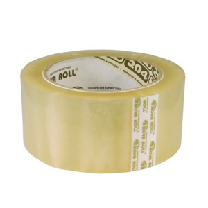 Лента клейкая (43мкм) 48мм100м прозрачная Нова Ролл 204 арт. 0120-442X (636 шт.)