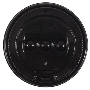 Крышка для стакана (d-90 мм) закрытый питейник ЧЕРНАЯ Ц-У (1001000 шт.) ПКР-90-З