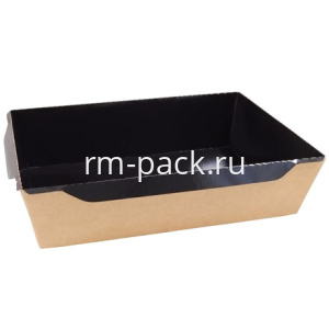 Упаковка для салата ДНО 1000 OpSalad BLACK Edition (50300 шт.) OSQ