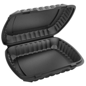 Ланч-бокс (209х23х62) ПП РК-241 ЧЕРНЫЙ (25100 шт.) Комус 2272181 1