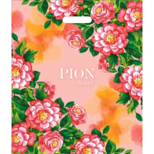 Пакет с прорубной ручкой ПВД 40х47 (45 мкм) Впечатление (501000 шт.) Интерпак