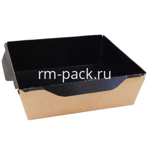 Упаковка для салата ДНО  900 OpSalad BLACK Edition (50400 шт.) OSQ