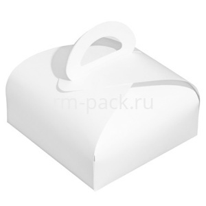 Упаковка LADY белая 220х220х120 (25/200 шт.) ForGenika