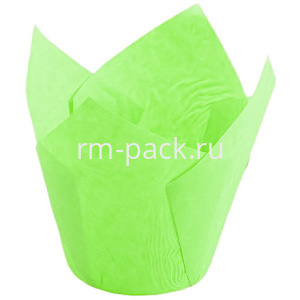 Форма бумажная Тюльпан 5,0х8,0 зеленая (2002400 шт.) 716050PVR