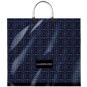 Пакет с пластиковой ручкой ПВД 37х34 (80 мкм) Калейдоскоп (10100 шт.) Интерпак