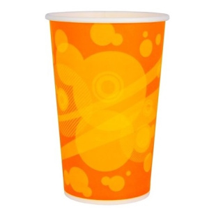 Стакан ХН 400 мл. (d 90 мм) бумажный Фрэш ViRiDo (50800 шт.)