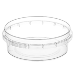 Контейнер круглый 125 мл (Н-30,9, D-93) упорное кольцо+конт.замок (360 шт.) ВЗЛП 1573п бк