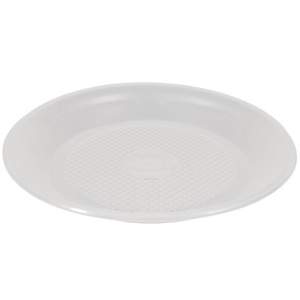 Тарелка D200 (1-секц.) ПП прозрачная (1001800 шт.) МОПС