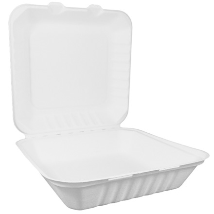 Ланч-бокс (сахарный тростник) 1200 мл 230х230х80 (6300 шт.) SSB-993 2