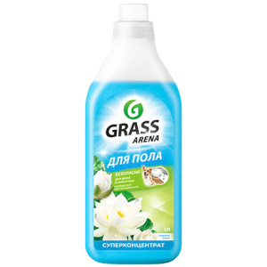 Средство моющее для полов 1,0 л Arena Водяная лилия GRASS (18 шт.) 125184 Средство моющее для полов 1,0 л Arena Водяная лилия GRASS (18 шт.) 125184