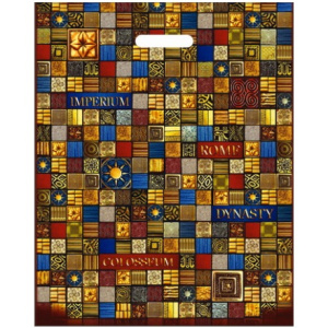 Прорубная ручка ПВД 40х50 (80 мкм) Колизей (50.500 шт.) Интерпак