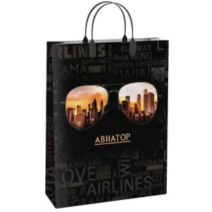 Пакет мягкий пластик 30х40 (150 мкм) Авиатор лам. (1040 шт.) Интерпак