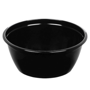 ВЗЛП-144-500 мл (PP) Дно круглое черное (D-144, H-58 мм) (50300 шт.) 1551ч