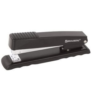 Степлер №246 BRAUBERG (30 листов) метал.корпус (112 шт) 228610 1