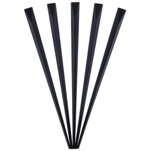 Пики пласт. Призма ЧЕРНАЯ 90мм (500 шт.) (125 шт.)