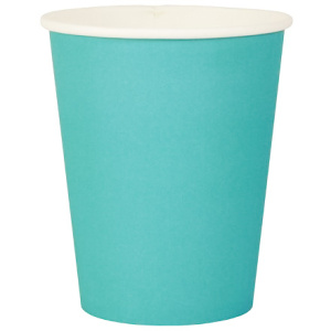 Стакан ГН 250 мл (d-80 мм) бумажный Бирюзовый (501000 шт.) ЛигаПак