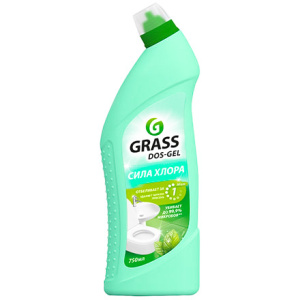 Средство чистящее дезинфицирующее 0,75 л DOS-GEL GRASS Мятная сила (112 шт.) 125679 Средство чистящее дезинфицирующее 0,75 л DOS-GEL GRASS Мятная сила (112 шт.) 125679