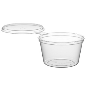 Соусник 30 мл с крышкой Перинт (801760 шт.) С ОТВЕРСТИЕМ