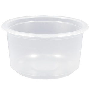 Д-115-350 мл (PP) Дно круглое прозрачное (D-115, H-62 мм) Д-Полимер (50500 шт.)