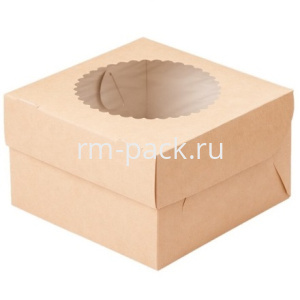 Упаковка для маффинов MUF  4 (25/175 шт.) OSQ
