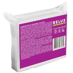 Палочки ватные в  пп (100 шт.) RELUX (152 шт.) 117581 3