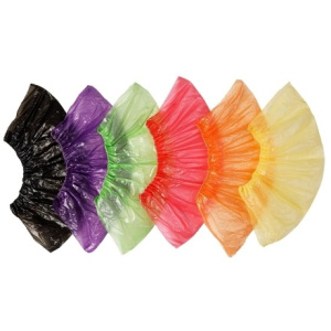 Бахилы 40 см х 14 см Особо прочные ЭКСТРА цветные по 100 шт. (140 шт.) х