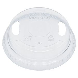 Крышка к стакану ПЭТ полукупольная с отверстиями D-95 мм, h-30 мм (    1000 шт.) UPAX-UNITY 2