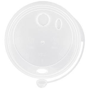 Крышка для стакана (d-80 мм) тип К с питейником прозрачная ВЗЛП (501000 шт.) 3020п 2