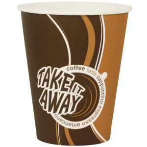 Стакан ГН 165 мл (d-70 мм) бумажный Take away (502000 шт.) ЛигаПак 2