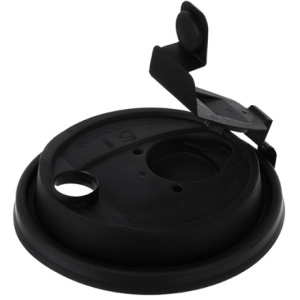 Крышка для стакана (d-90 мм) box4food черная тип Е матовая(50800 шт.) 3014Б 3