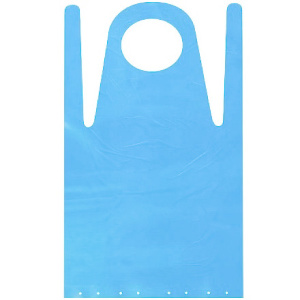 Фартук  (50 шт.) 81х125 см голубой AVIORA СВЕРХПРОЧНЫЙ (120 шт.) 402-949 2