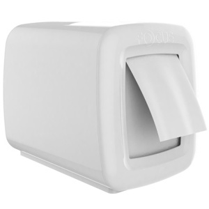 Диспенсер для салфеток настольный с боковой подачей БЕЛЫЙ Focus (112 шт.) 8077852 2