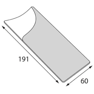 Конверт для приборов 180х60 POCKET E крафт (501600 шт.) OSQ 2