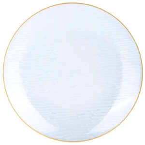 Тарелка D180 ПС ПРОЗРАЧНАЯ Голубая лагуна (6 шт.) (140 шт.) 415-075 2