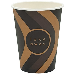 Стакан ГН 350 мл (d-90 мм) бумажный Take away (501000 шт.) ЛигаПак 2