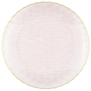 Тарелка D175 ПС ПРОЗРАЧНАЯРОЗОВАЯ Романтика (12 шт.) (120 шт.) 415-073 2