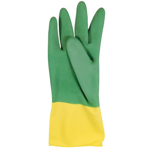 Перчатки резиновые прочные Волшебница Лотос AST