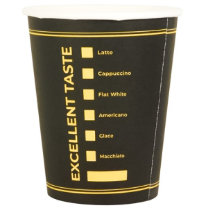 Стакан ГН 250 мл (d-80 мм) бумажный Coffeelove (501000 шт.) ViRiDo 2