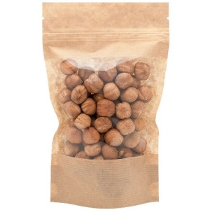 Пакет бумажный Doypack 160х250 (40+40) мм крафт с окошком 90 мм (100700 шт.) 121-018 АКЦИЯ 2