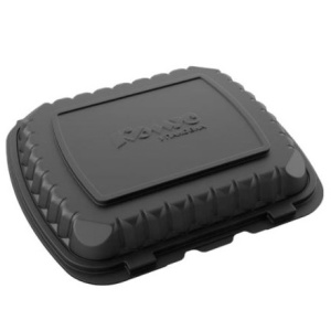 Ланч-бокс (209х23х62) ПП РК-241 ЧЕРНЫЙ (25100 шт.) Комус 2272181 2