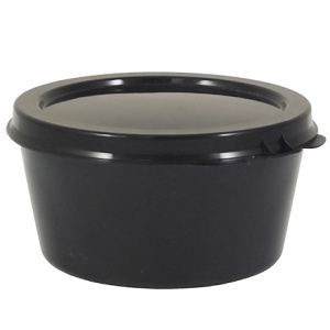 Соусник 80 мл верхнее закрытие (1001100 шт.) Ск8024ч Терсис ЧЕРНЫЙ 2